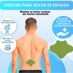 PARCHES NATURALES PARA EL DOLOR DE ESPALDA  - BACKPAIN