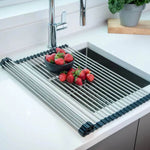 ESCURRIDOR PLEGABLE DE ACERO INOXIDABLE - KITCHEN ROLL™