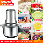 MOLINO PICADOR ELECTRICO DE ACERO INOXIDABLE 2 LITROS - MOLINOX™