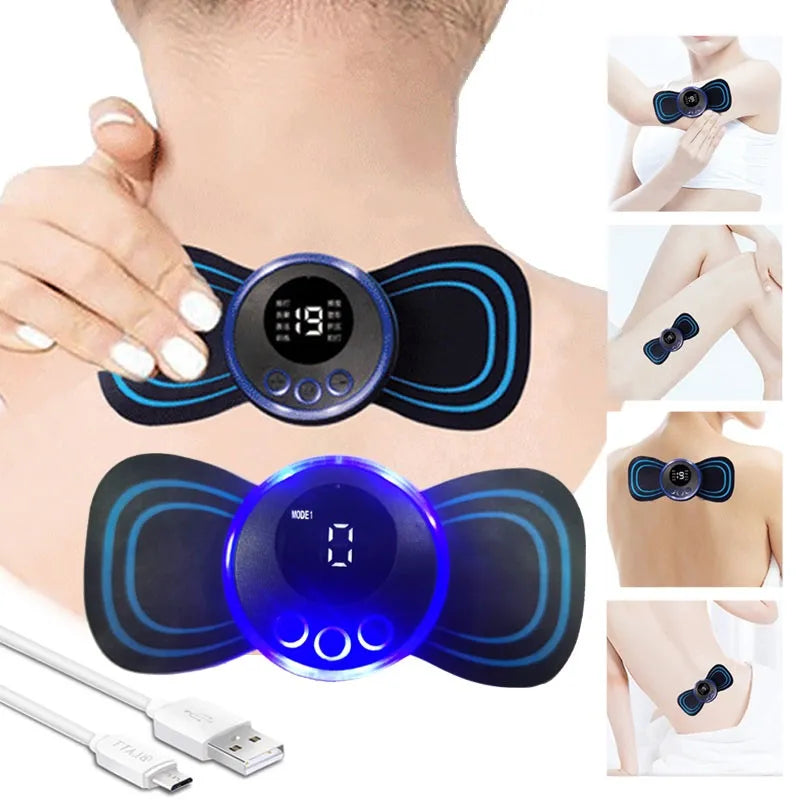 MASAJEADOR CORPORAL CON ELECTROESTIMULACIÓN - FLEXPLUS™