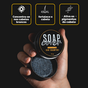 JABÓN ELIMINADOR DE CANAS NATURAL - COVERSOAP™