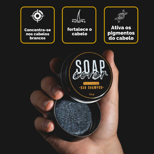 JABÓN ELIMINADOR DE CANAS NATURAL - COVERSOAP™