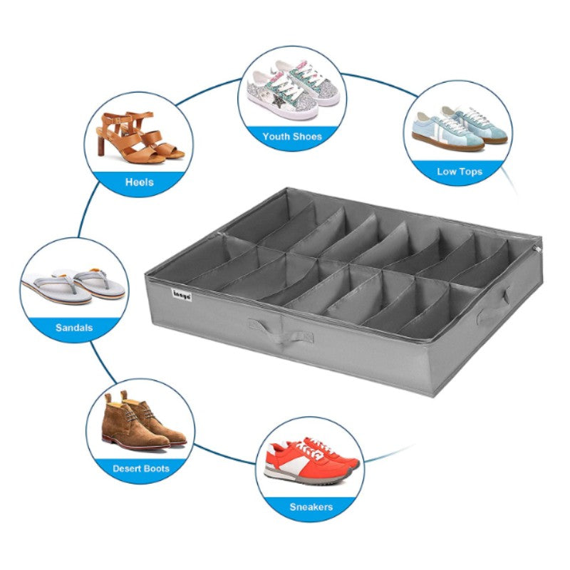 CAJA ORGANIZADORA DE ZAPATOS PARA 12 PARES - SHOBOX™