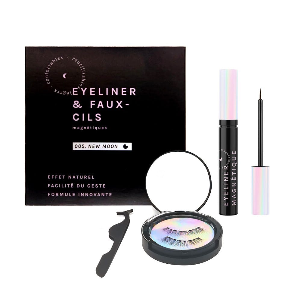 BeautyLash™ - Pack de Pestañas Magnéticas con Eyeliner Magnético