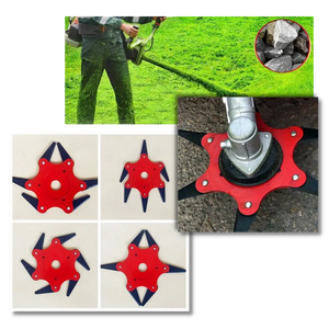 CABEZAL DE CORTE UNIVERSAL DE 6 CUCHILLAS PARA JARDINERÍA - SIXCUT™