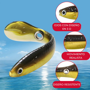 PACK DE 5 CEBOS BIÓNICOS REALISTAS - LUREFISH™